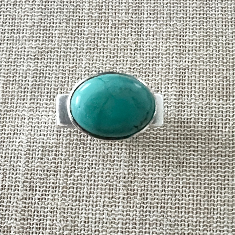 SILPADA 925 Geometric Turquoise Square
Ring R0786 Retired